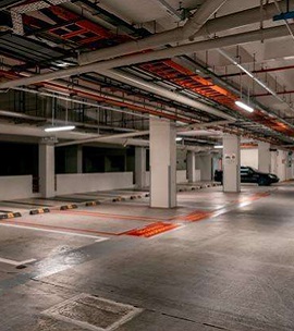 地下車庫一氧化碳監測報警系統